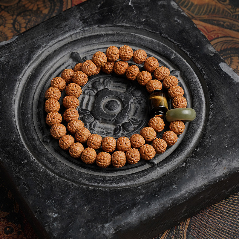 尼泊尔小金刚金刚菩提子手串男原籽金蟾精品手持手链盘玩配饰全套,淘宝优惠券,粉丝福利购,淘宝优惠卷