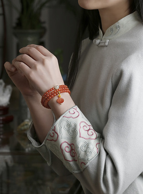 南红玛瑙手串天然文玩手串