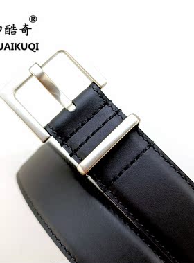阿里tk小店皮带直销女士休闲层牛皮合金扣3.0cm腰带代发外贸