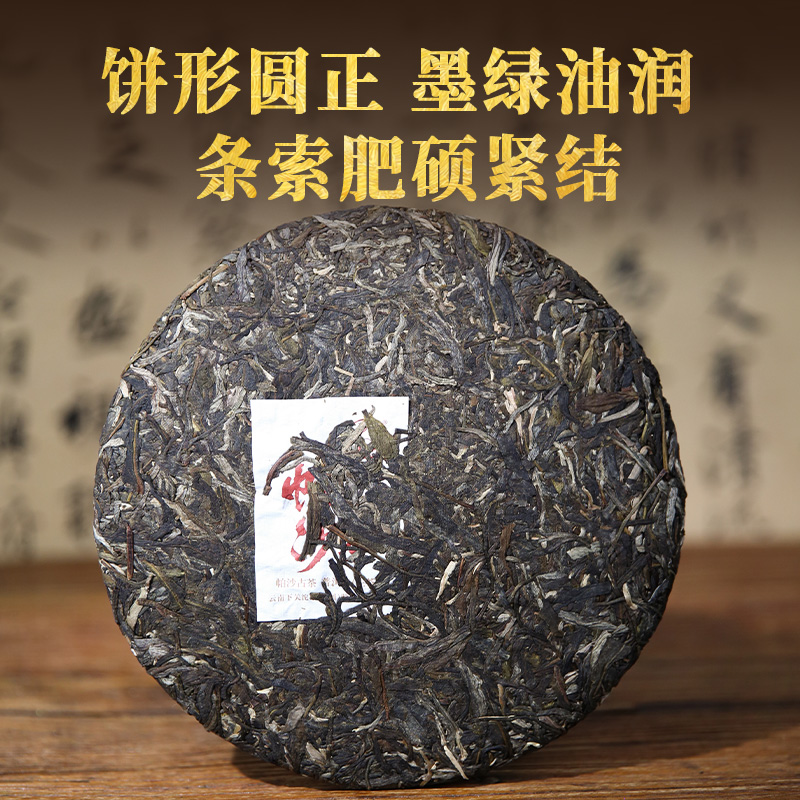 下关沱茶帕沙古茶普洱生茶 2023年茶叶357g-图1