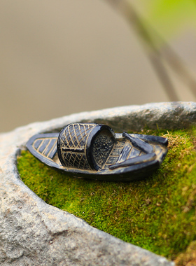 花顿树脂微景观鱼缸造景中式