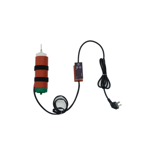 点胶桶加热器一体柱形加热器硅橡胶缠绕带硅橡胶针筒注射器加热套 - 图3