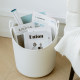 Sealed design can hold water, wet and dry bucket dirty clothes basket