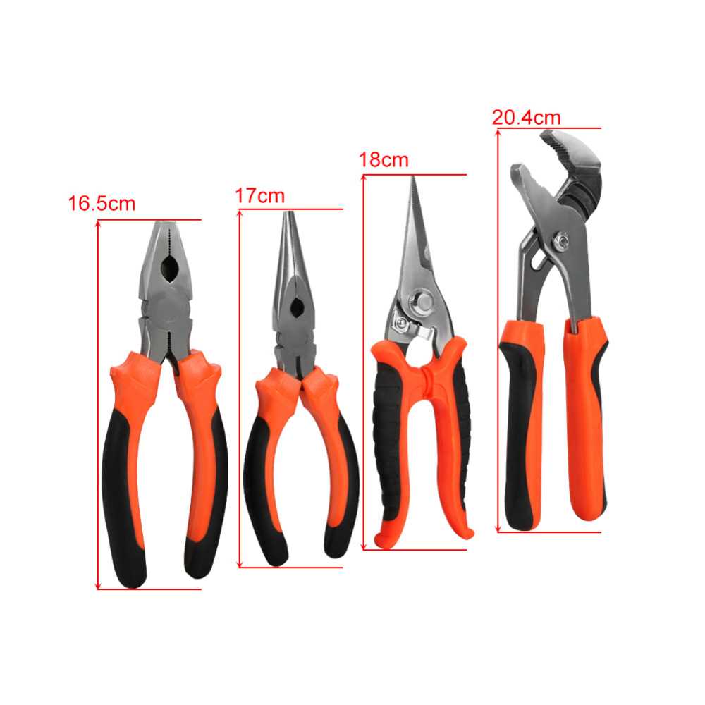 102 Pcss Household Tool Set Home Repair Tools With Hard DIY - 图0