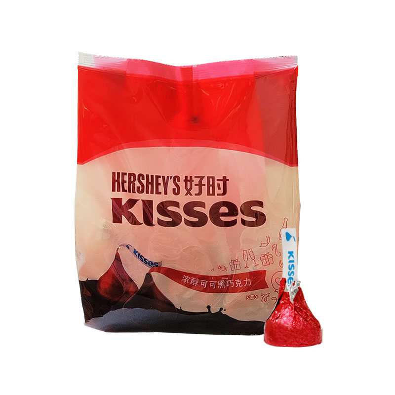 kisses好时之吻牛奶巧克力18款新包装500g休闲零食婚庆结婚喜糖_虎窝淘