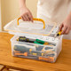 Hardware tool storage box portable electrician maintenance tool box home multi-function wrench screwdriver finishing box