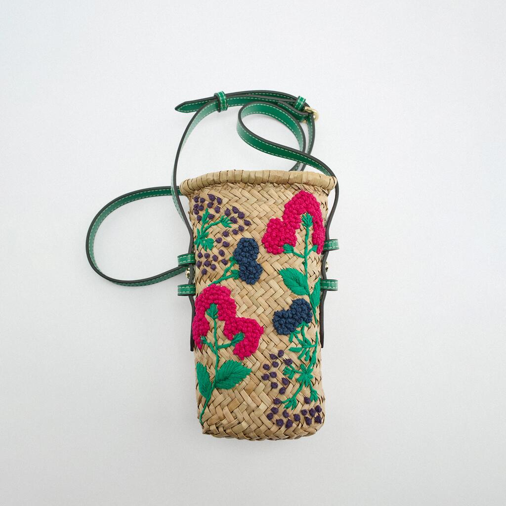 个性Z夏季新品A女包水杯包绿色单肩包迷你编织篮草编包奶茶斜挎包,淘宝优惠券,粉丝福利购,淘宝优惠卷