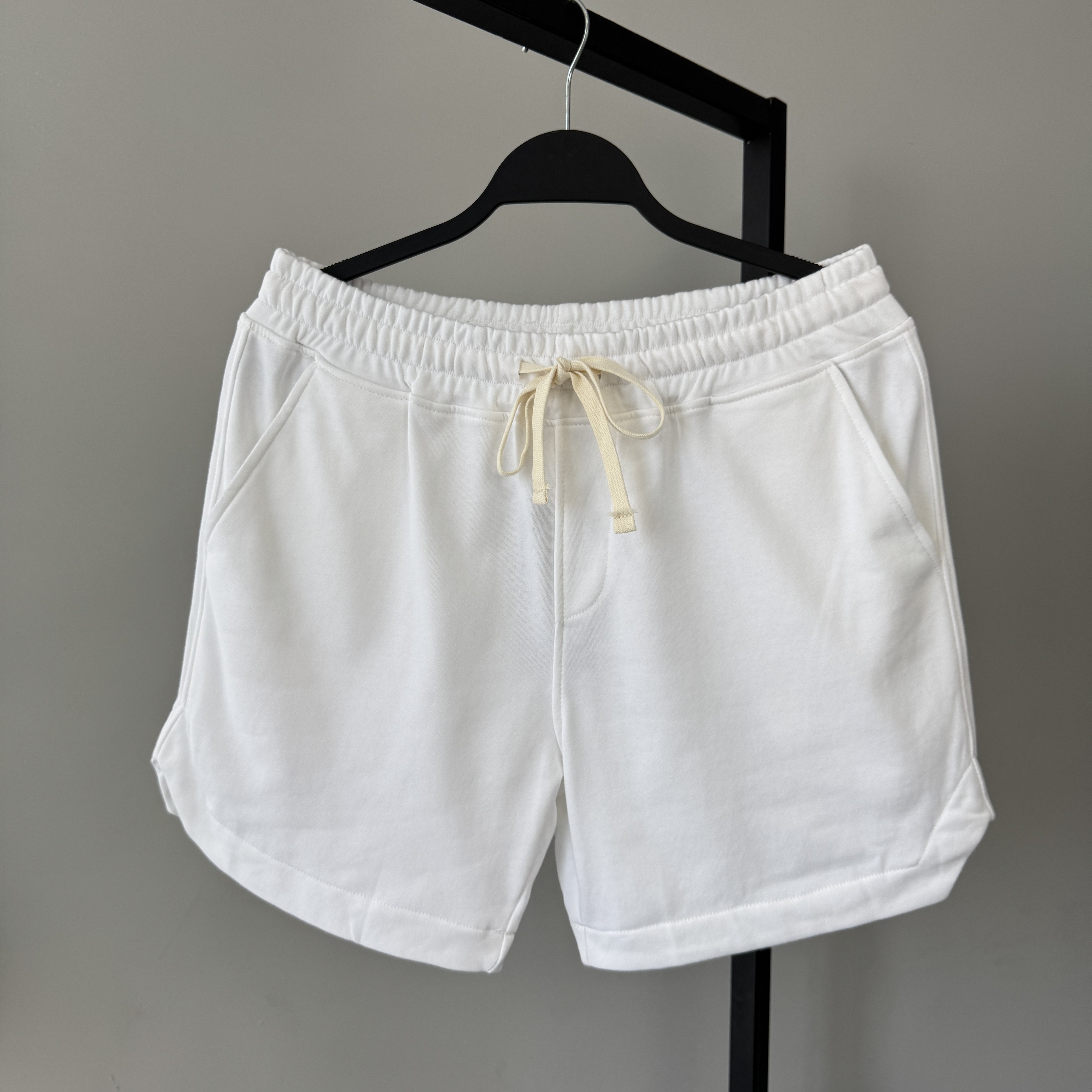 开衩运动短裤男士针织纯棉弹力健身短裤三分裤时尚潮流运动裤帅哥,淘宝优惠券,粉丝福利购,淘宝优惠卷