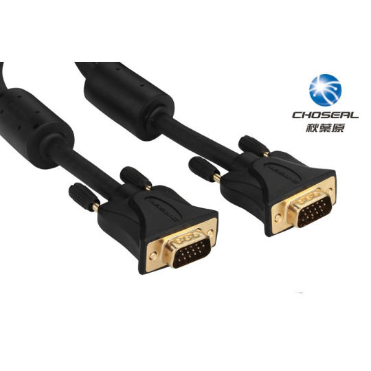 秋叶原 vga线电脑显示器连接线投影仪大屏高清台式机显示屏视频线