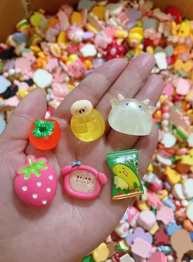 树脂卡通食玩DIY配件100颗不重