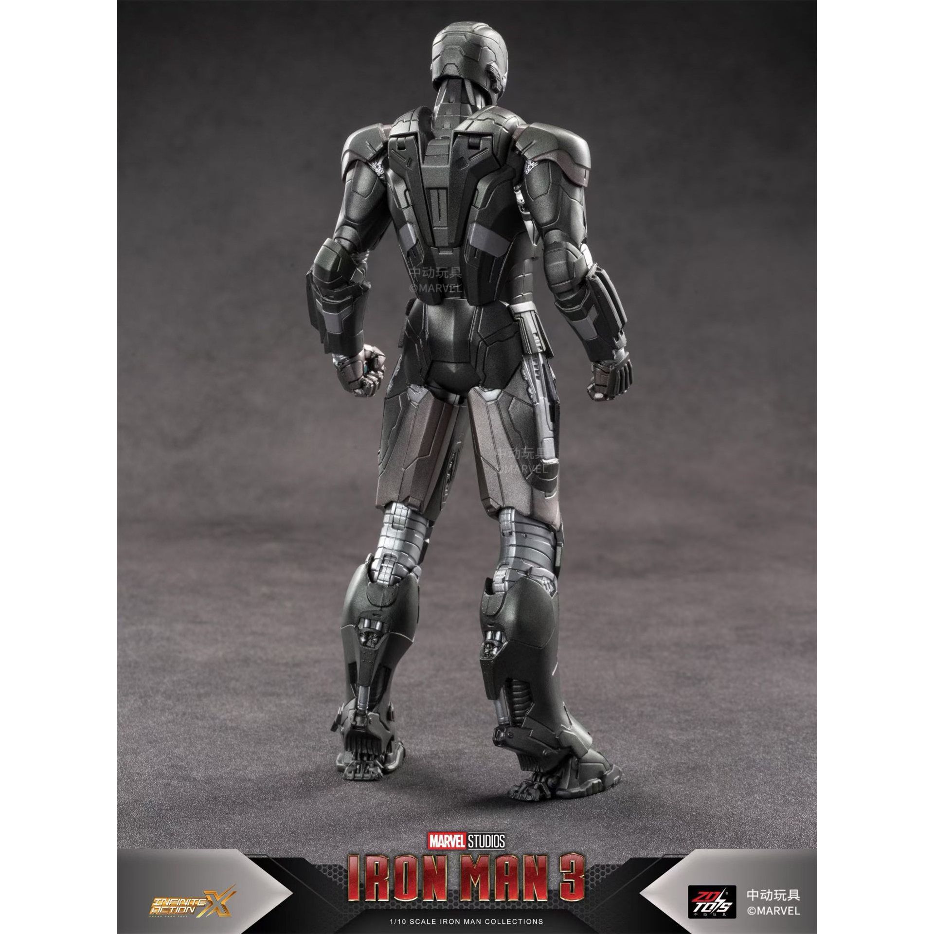 正版中动玩具钢铁侠MK14手办机器人战甲漫威模型可动男生礼物高端 - 图1