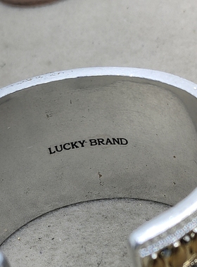 38满29元包邮  LK打标铜材质复古质感手镯  有瑕  铜件铜的