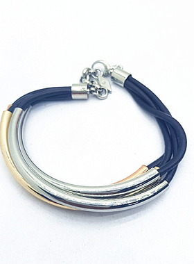 品牌打标全铜材质手链fossil