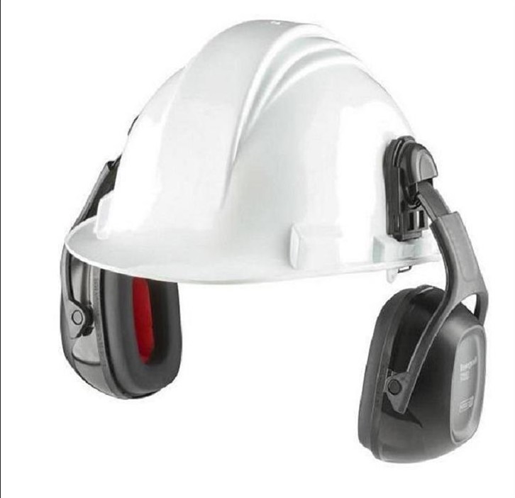 霍尼韦尔电绝缘配帽式 NRR25SNR30db EN458EN352-3工厂地防护耳罩 - 图3