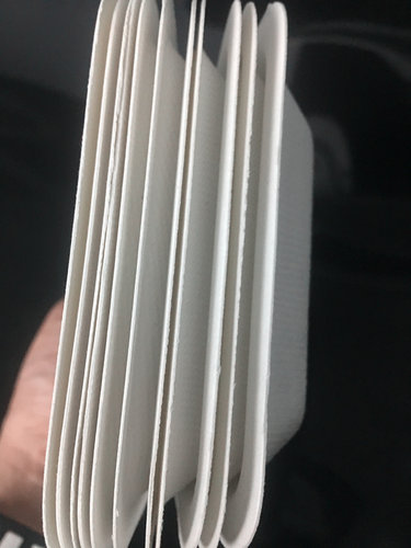 一次性蛋糕方盘纸盘蛋糕碟试吃盘一次性小方纸碟子纸托盘50只装价 - 图1