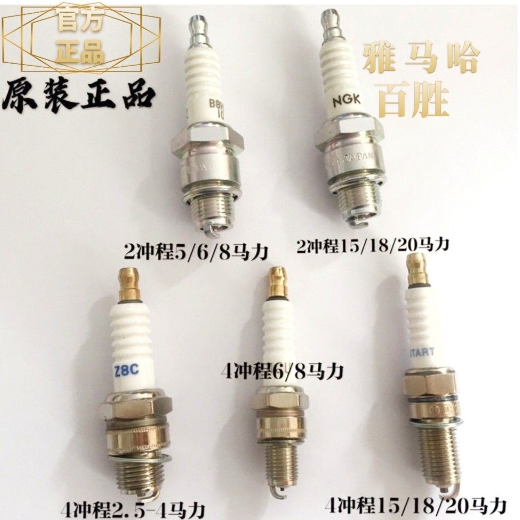原装正品进口NGK二四冲程雅马哈百东发水星铃木船外机专用火花塞,淘宝优惠券,粉丝福利购,淘宝优惠卷
