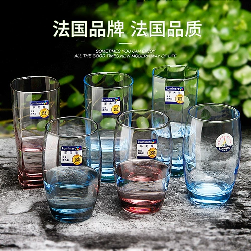 Le Meiya Glass Homeving Water Cup Milk Cup Milk Cup, горячая чашка чая, восьмиугольная чашка Color Cup Cup Cup Cup Cup