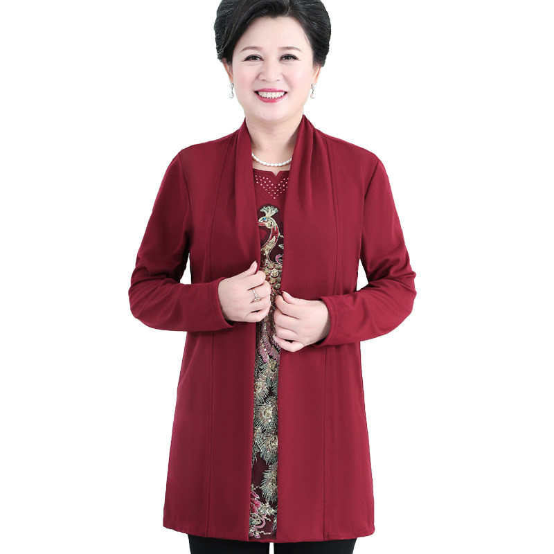 200斤胖妈妈装加肥加大秋季t恤 闪闪情缘中老年女装