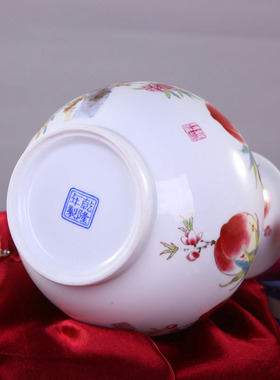 景德镇陶瓷器花瓶现代装饰摆件