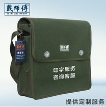 Canvas Kit Abrasion Resistant Tool Bag Hardware Repair Kits Water Electrics Bag Single Shoulder Bag Small carpentry Special