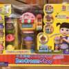 Korean Xiaodouzi supermarket cash register play house simulation microwave toy convenience store vending machine role play