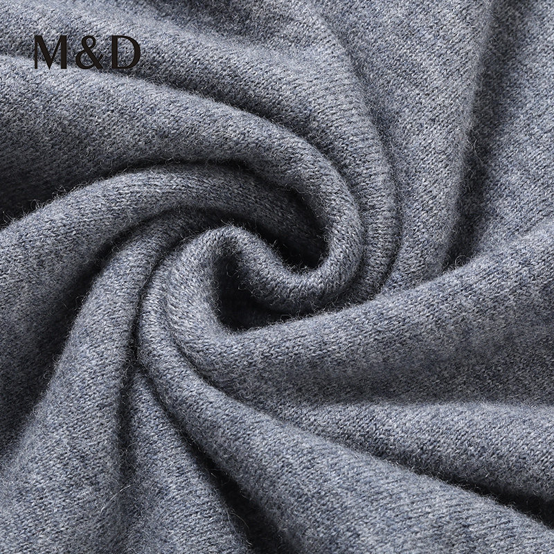 名盾男士纯羊毛V领马甲秋冬保暖无袖毛衫羊毛衫上衣内搭羊绒衫TK - 图3