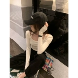 Лебедь, осенняя короткая футболка с коротким рукавом, делается под заказ, по фигуре, облегающий крой