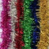 Рождественские цветные полоски декоративные красочные шерстяные бары свадебная комната свадьба, решетка, празднование и длинная лента, рождественский цветной бар