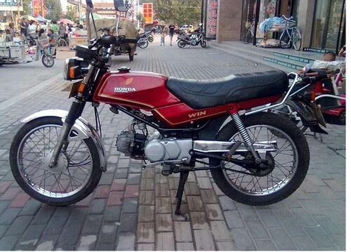 摩托车配件鹰仔100后视镜 win100倒后镜 100后视镜 - 图1