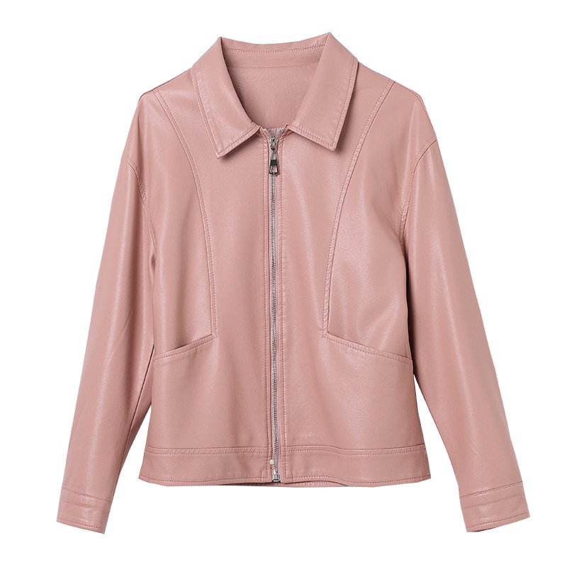 海宁绵羊皮真皮皮衣外套女款2025新款短款春秋高级感小个子皮夹克,淘宝优惠券,粉丝福利购,淘宝优惠卷