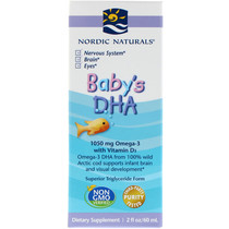 PreUS Norwegian small fish Nordic Natureals baby cod fish oil fish fish oil baby DHA drip 60ml