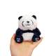 Panda pendant ຖື bouquet