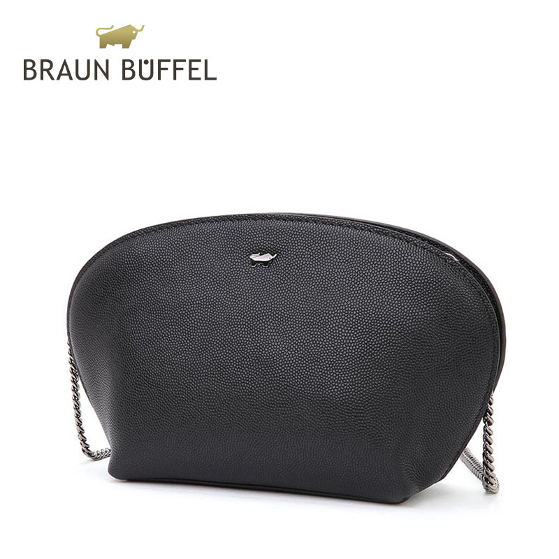 braun buffel布兰施头层牛皮斜挎包 braunbuffel箱包女士包袋