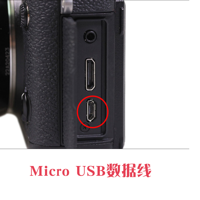 适用 索尼充电线DSC QX10 QX100 TX300 WX50 WX60 WX500 WX100 HX1 HX50数据线SLT-A58 RX100M2 M3 USB相机 - 图1