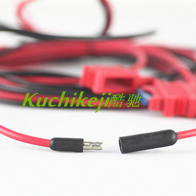 适用于车载台对讲机GM300 M120 GM950E.GM3688 电源线线长3米 - 图1