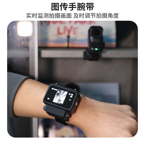 适用于大疆nano配件360度可调横拍竖拍拇指相机背包夹鳄鱼夹dji nano衣领夹帽檐夹户外拓展配件 - 图3
