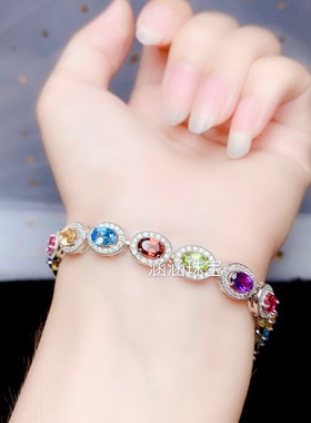 欧美风百搭水晶空托