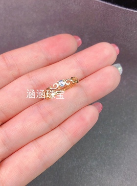 银饰品戒指空托圆形s9253mm