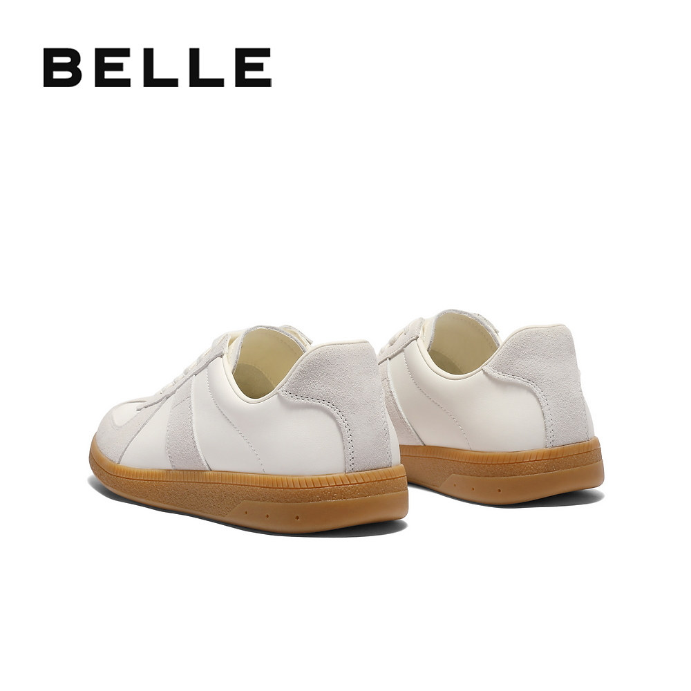 百丽男鞋复古德训鞋男士新款秋季商场款休闲运动板鞋8UM01CM5,淘宝优惠券,粉丝福利购,淘宝优惠卷