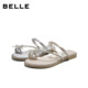 Belle Fine Star Slip-On Women's 2026 Summer New Style Flip-Toe Sandals B3152BT6 Pre-