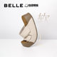 Belle Retro Thick Breast Toast Slippers Women's Spring New Shopping Mall Same Style Comfortable Wearable Slippers