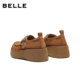 Belle retro thick-soled heightening Birkenstock shoes for women 2026 spring new all-inclusive casual shoes B3080AM6 pre-