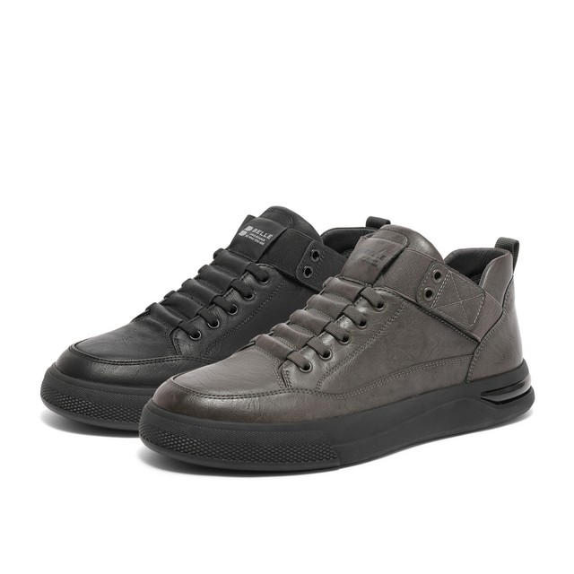 Belle fashionable casual shoes plus velvet high-top sneakers and low boots
