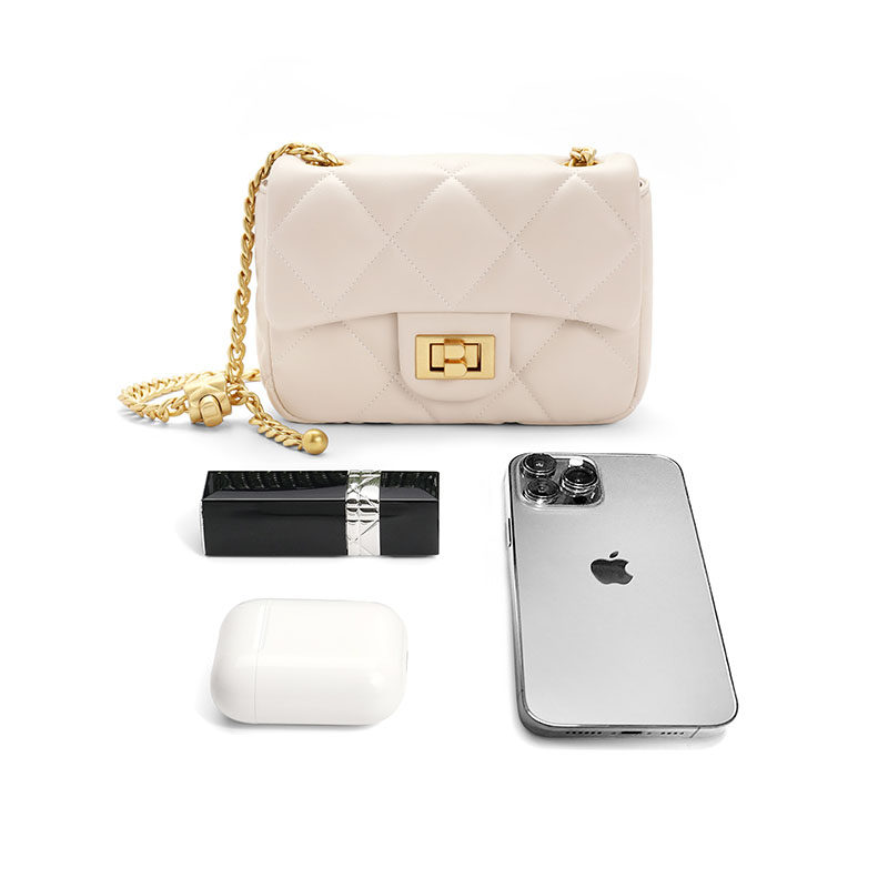 百丽2023春商场同款x6617ax3菱格包 百丽女士包袋