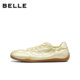 Belle jellybean thin-soled retro moral training shoes for women 2026 new satin sports and casual shoes HG005BM6 pre-