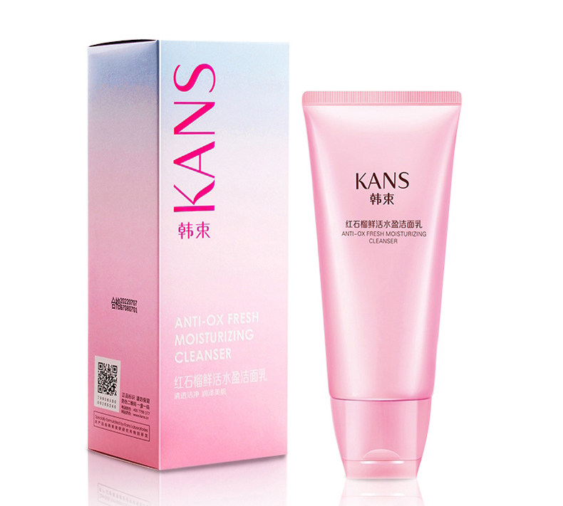 韩束红石榴鲜活水盈深层清洁洁面乳 彩轩化妆品专营洁面