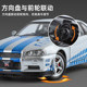 Japan God of War Skyline Sunset Alloy Car Model