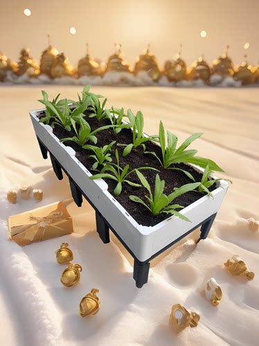 架高种菜专用箱阳台种菜盆蔬菜种植箱屋顶菜园种菜神器楼顶AB30 - 图2