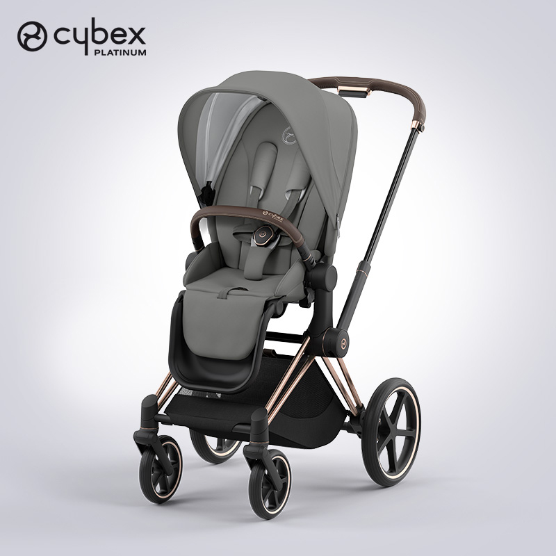 德国Cybex priam4高景观双向新生婴儿推车可平躺高级大轮避震推车