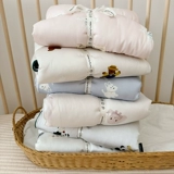 Класс A 60 Orchid Silk Children Xia была кондиционирована одним из двух человек Ся Лян в детском саду и вымыл одеяло прохладу